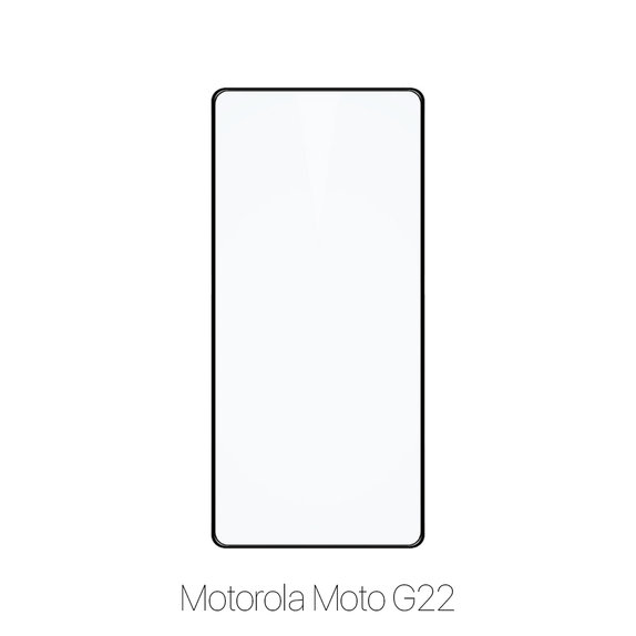 FixPremium FullCover Glass - Gehärtetes Glas für Motorola Moto G22