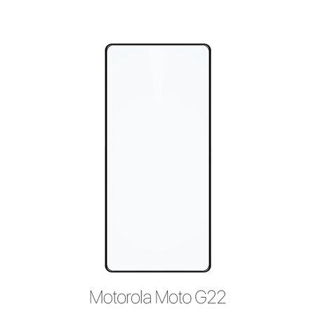 FixPremium FullCover Glass - Gehärtetes Glas für Motorola Moto G22