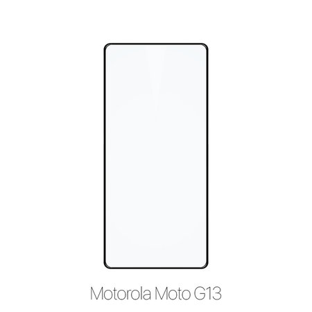 FixPremium FullCover Glass - Gehärtetes Glas für Motorola Moto G13
