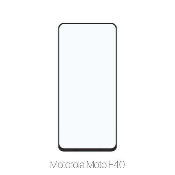 FixPremium FullCover Glass - Gehärtetes Glas für Motorola Moto E40