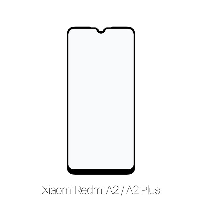 FixPremium FullCover Glass - Gehärtetes Glas für Xiaomi Redmi A2 und A2 Plus