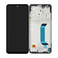 Xiaomi Redmi Note 12 5G - LCD Display + Touchscreen Front Glas + Rahmen (Onyx Grey) - 560001M17P00 Genuine Service Pack