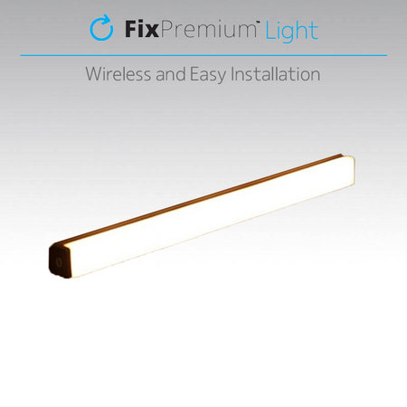 FixPremium - LED-Nachtlicht mit Bewegungssensor (warmes Gelb), (0.2m), weiß