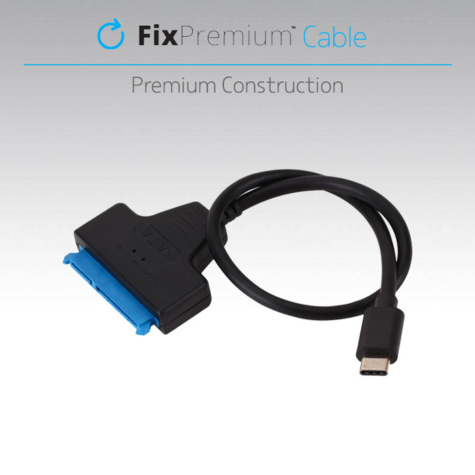 FixPremium - Kabel - USB / SATA 2.5", schwarz