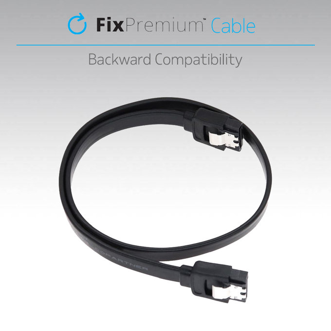 FixPremium - Kabel - SATA III 6Gb/s, (0.4m)