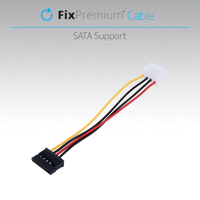 FixPremium - Stromkabel - IDE ATA / SATA
