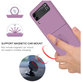 FixPremium - Hülle Ring für Samsung Galaxy Z Flip 4, lila
