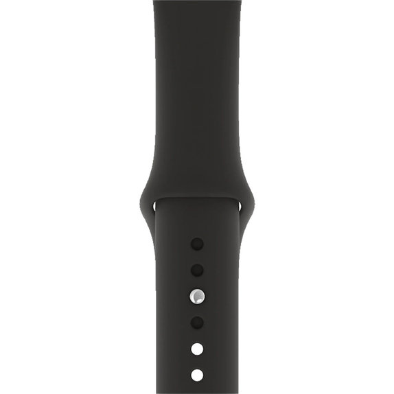 FixPremium - Silikonarmband für Apple Watch (38, 40 und 41mm), schwarz