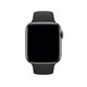 FixPremium - Silikonarmband für Apple Watch (38, 40 und 41mm), schwarz
