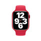 FixPremium - Silikonarmband für Apple Watch (38, 40 und 41mm), rot