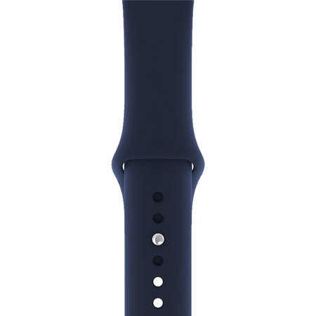 FixPremium - Silikonarmband für Apple Watch (38, 40 und 41mm), blau