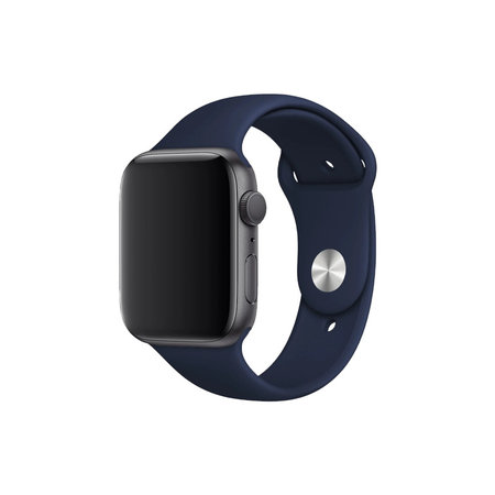 FixPremium - Silikonarmband für Apple Watch (38, 40 und 41mm), blau