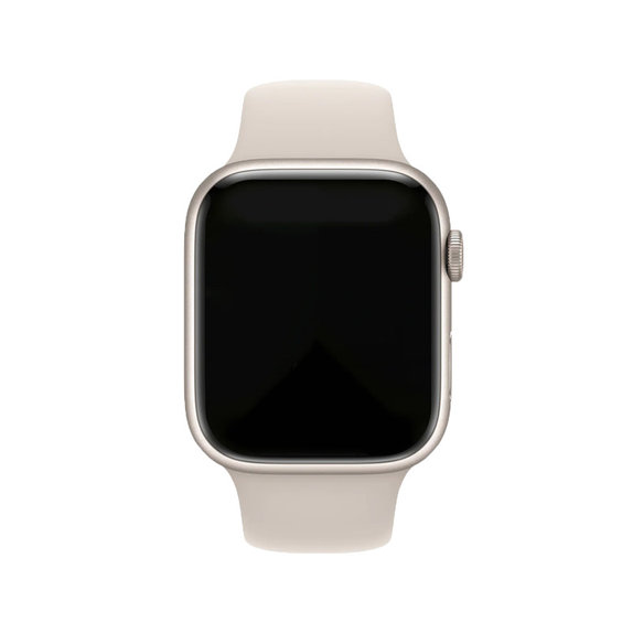 FixPremium - Silikonarmband für Apple Watch (42, 44, 45 und 49mm), zlatá