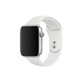 FixPremium - Silikonarmband für Apple Watch (42, 44, 45 und 49mm), weiß