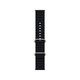 FixPremium - Armband Ocean Loop für Apple Watch (38, 40 und 41mm), schwarz