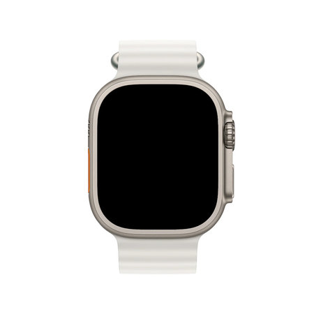 FixPremium - Armband Ocean Loop für Apple Watch (38, 40 und 41mm), weiß
