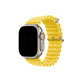 FixPremium - Armband Ocean Loop für Apple Watch (38, 40 und 41mm), žltá
