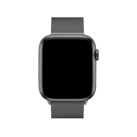 FixPremium - Armband Milanese Loop für Apple Watch (38, 40 und 41mm), graphite