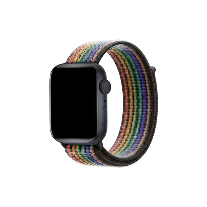 FixPremium - Nylonband für Apple Watch (38, 40 und 41mm), pride