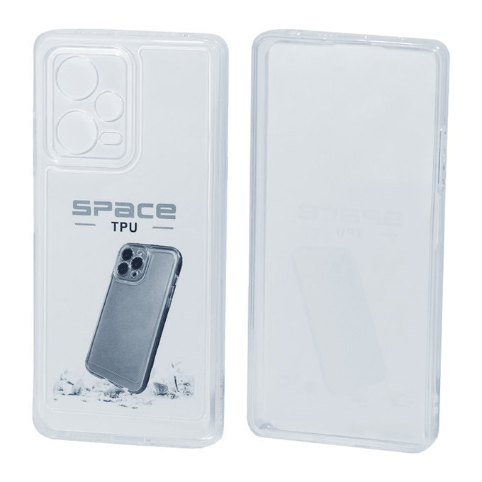 FixPremium - Hülle Invisible für Xiaomi Redmi Note 12 Pro Plus, transparent