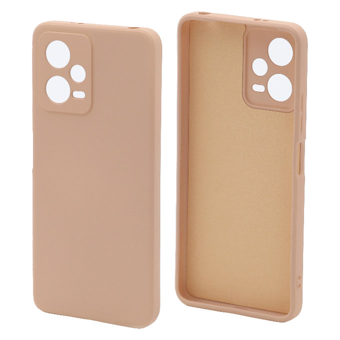 FixPremium - Hülle Rubber für Xiaomi Redmi Note 12 5G, orange