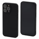 FixPremium - Hülle Rubber für iPhone 14 Pro, schwarz