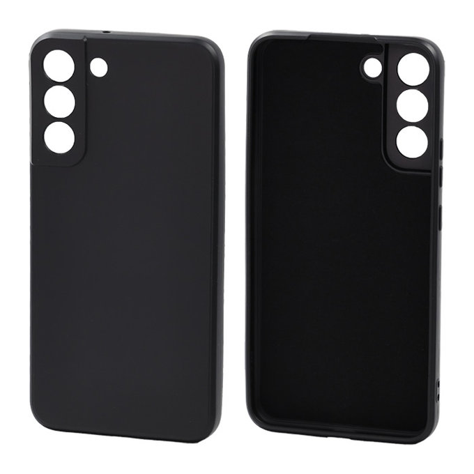 FixPremium - Hülle Rubber für Samsung Galaxy S22 Plus, schwarz