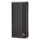 FixPremium - Hülle Carbon Wallet für Samsung Galaxy S23 Plus, schwarz