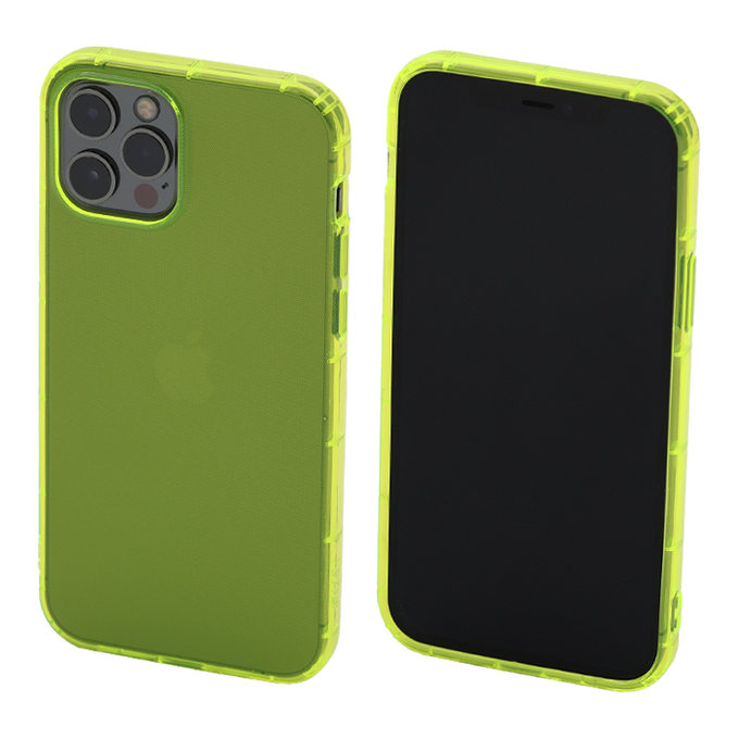 FixPremium - Hülle Clear für iPhone 13 Pro, gelb