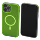 FixPremium - Hülle Clear mit MagSafe für iPhone 13 Pro Max, neon green