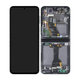 Samsung Galaxy Z Flip 5 F731B - LCD Display + Touchscreen Front Glas + Rahmen (Graphite) - GH82-31827A Genuine Service Pack