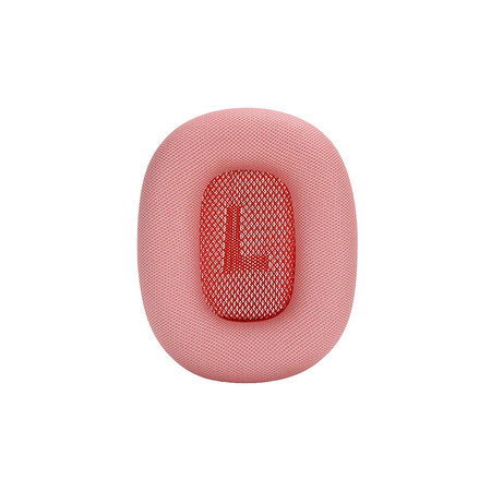 FixPremium - Ersatz-Ohrpolster für Apple AirPods Max (Fabric), rot