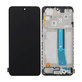 Xiaomi Redmi Note 12S - LCD Display + Touchscreen Front Glas + Rahmen (Onyx Black) TFT