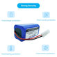 Xiaomi Essential (Mijia G1), Flyco FC-series, myVacBot SN500, Panasonic MC-series, Phicomm X3, Puppy R-series - Akku Batterie Li-026418 Li-Ion 14.8V 2600mAh