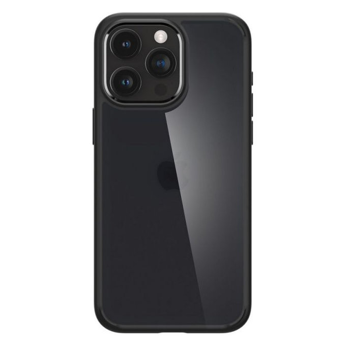 Spigen - Hülle Ultra Hybrid für iPhone 15 Pro Max, frost black