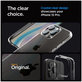 Spigen - Hülle Ultra Hybrid für iPhone 15 Pro, crystal clear