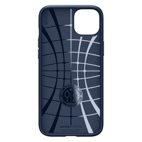 Spigen - Hülle Liquid Air für iPhone 15, navy blue