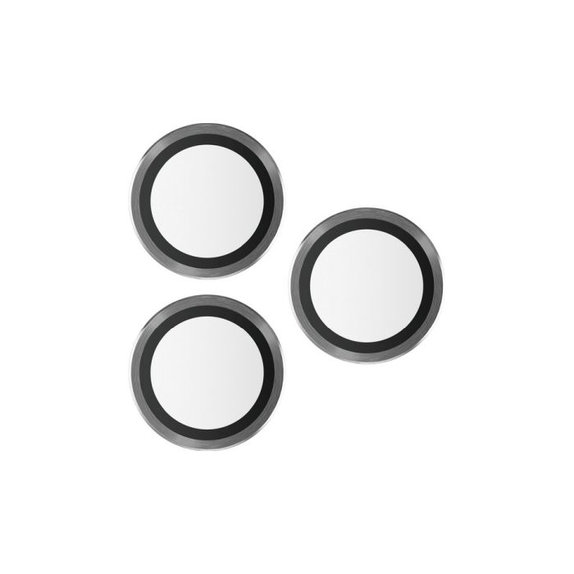 PanzerGlass - Kameraobjektiv-Schutzhülle Hoops für iPhone 15 Pro und 15 Pro Max, transparent