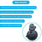 Ecovacs Deebot N-series, T-series, Ozmo-series - Rad mit Motor (Rechts)