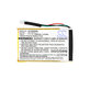 Garmin Nuvi 200, 200W, 205, 205T, 205W, 205WT, 250, 252W, 255, 255T, 255W, 255WT, 260, 260W, 260WT, 270 - Akku Batterie 010-00621-10, 361-00019-11 1250mAh HQ