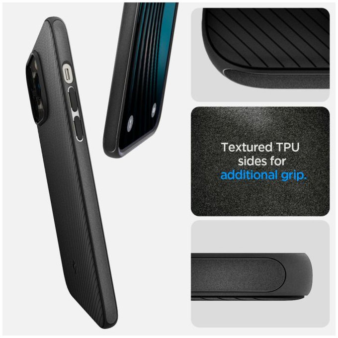 Spigen - Hülle Mag Armor mit MagSafe für iPhone 14 Pro Max, matte black