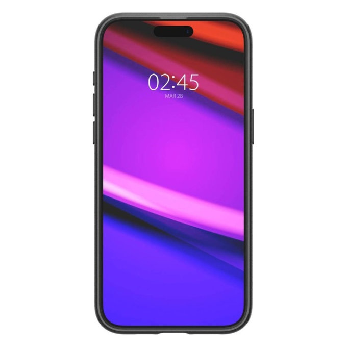 Spigen - Hülle Mag Armor mit MagSafe für iPhone 15 Pro, matte black