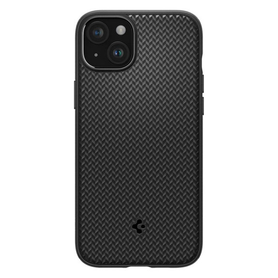 Spigen - Hülle Mag Armor mit MagSafe für iPhone 15, matte black