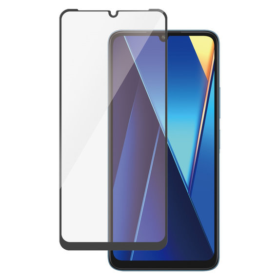 Panzerglas UWF für Xiaomi Redmi 13C, Schwarz, PanzerGlass