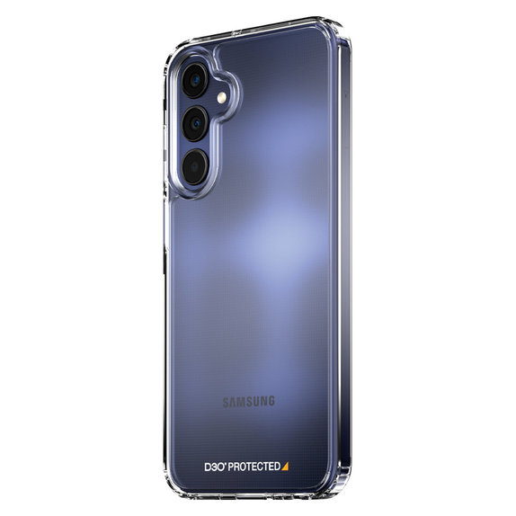 Hülle HardCase D3O für Samsung Galaxy A25 5G, Transparent, PanzerGlass