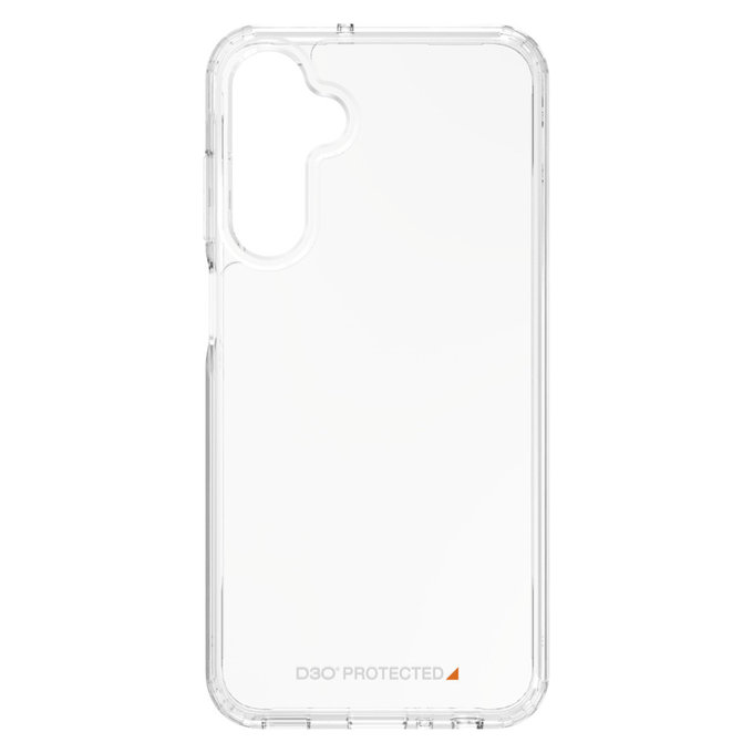 Hülle HardCase D3O für Samsung Galaxy A25 5G, Transparent, PanzerGlass