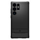 Spigen - Hülle Rugged Armor für Samsung Galaxy S24 Ultra, Matte Black