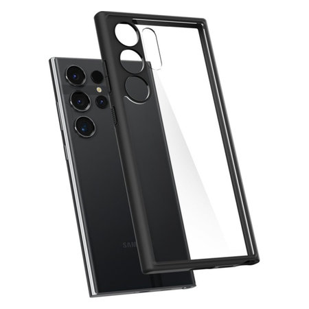 Spigen - Hülle Ultra Hybrid für Samsung Galaxy S24 Ultra, Matte Black