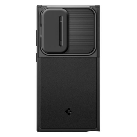 Spigen - Hülle Optik Armor für Samsung Galaxy S24 Ultra, schwarz
