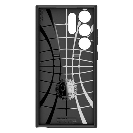 Spigen - Hülle Optik Armor für Samsung Galaxy S24 Ultra, schwarz